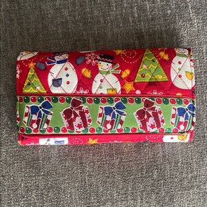 Festive Red and Green Women's Wallet